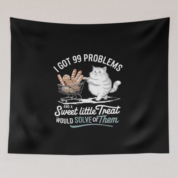 Item preview, Funny Cat Shopping for Bread - Bakery Lover Design designed and sold by love3617.