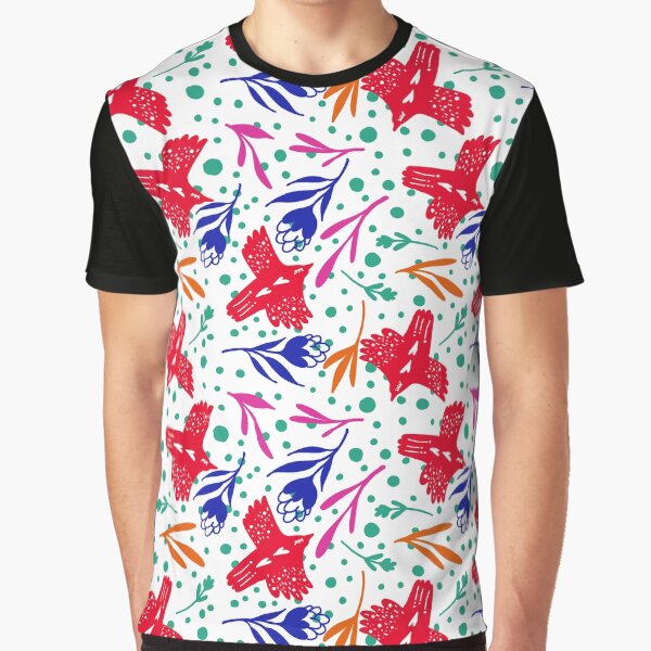 Item preview, Birds and flowers enjoying the day designed and sold by YaninaArcoiris.