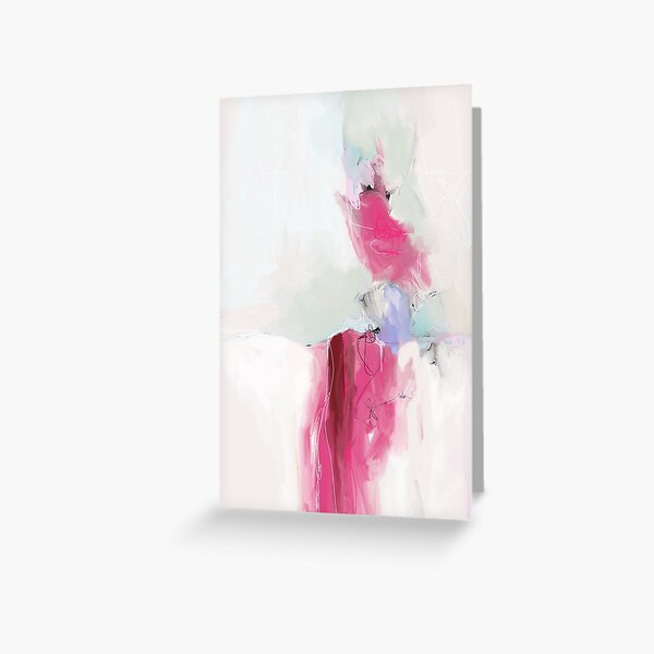 Item preview, Pink and Mint Landscape designed and sold by kristalyncollection.