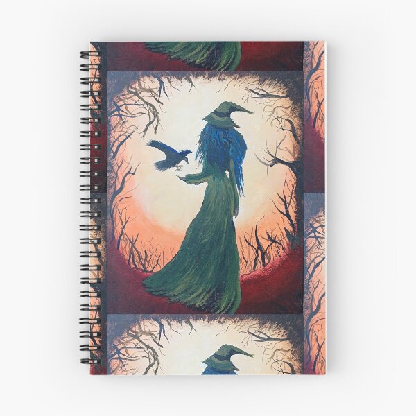 Item preview, The Witch and the Bluebird designed and sold by PaintingsbyJ.