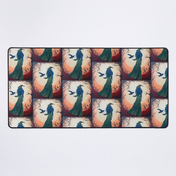 Item preview, The Witch and the Bluebird designed and sold by PaintingsbyJ.