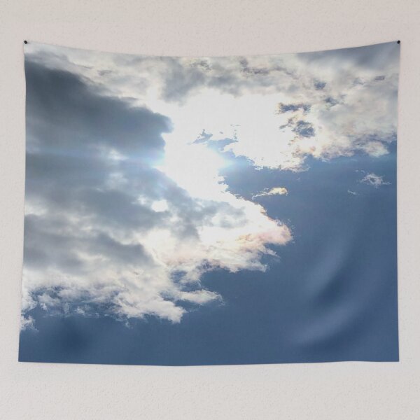 Item preview, Blue Sky and White Clouds - Peaceful Nature Photography designed and sold by Brian Gollob Creative Art.