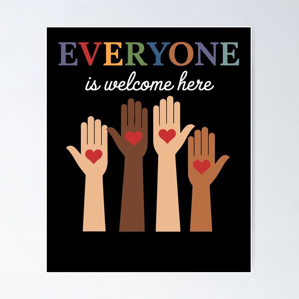 Item preview, Everyone Is Welcome Here Idaho Teacher designed and sold by ChicTeeshop.