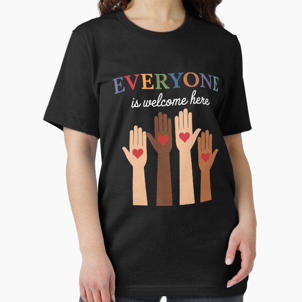 Item preview, Everyone Is Welcome Here Idaho Teacher designed and sold by ChicTeeshop.