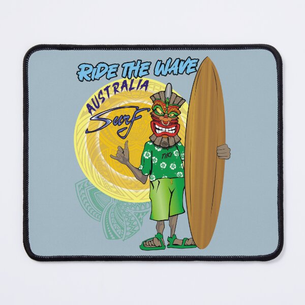 Item preview, Australia Tiki Surf vintage surfboard designed and sold by studioss76.