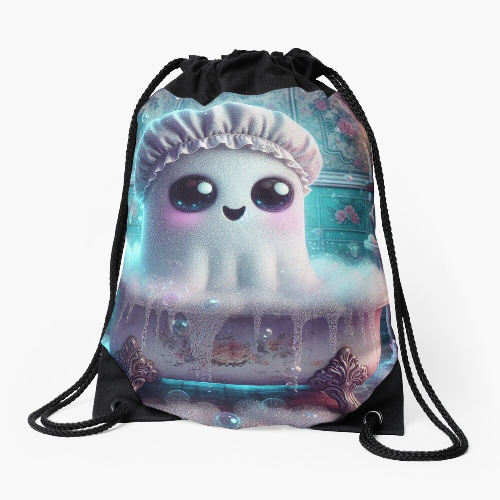 Item preview, Drawstring Bag designed and sold by NaughtyNiceArt.