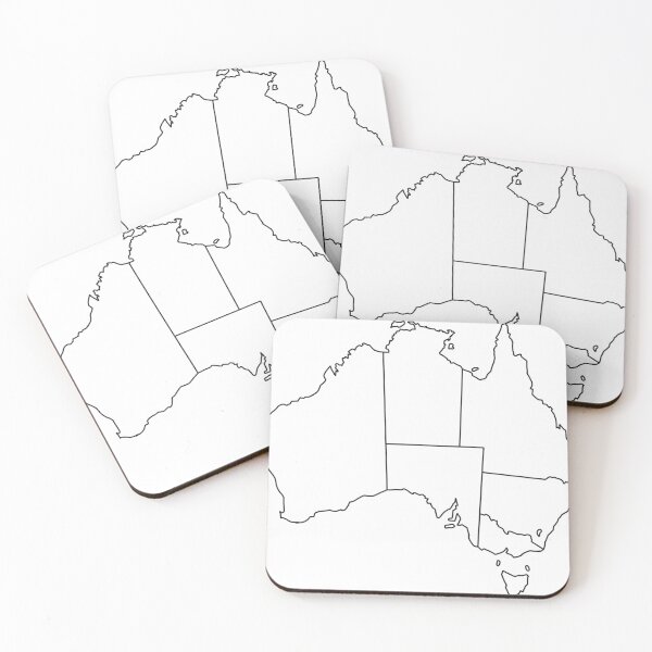 Item preview, Australia Outline designed and sold by Georgia Ray.