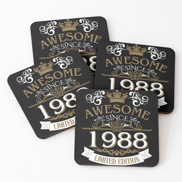 Item preview, Awesome Since 1988 designed and sold by MixedVibes Co..