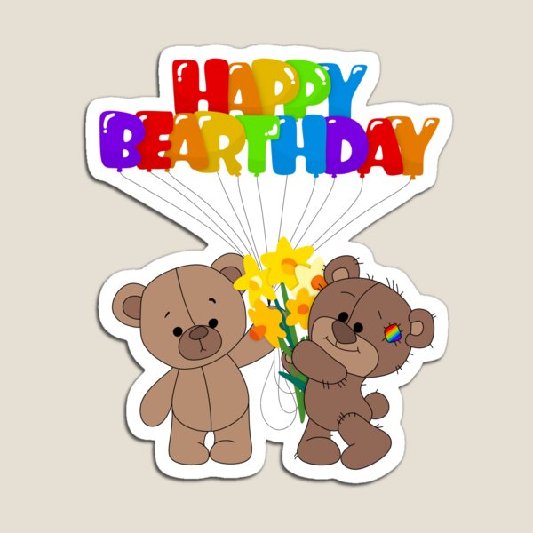 Item preview, Happy Bearthday  designed and sold by SophiaFudge.