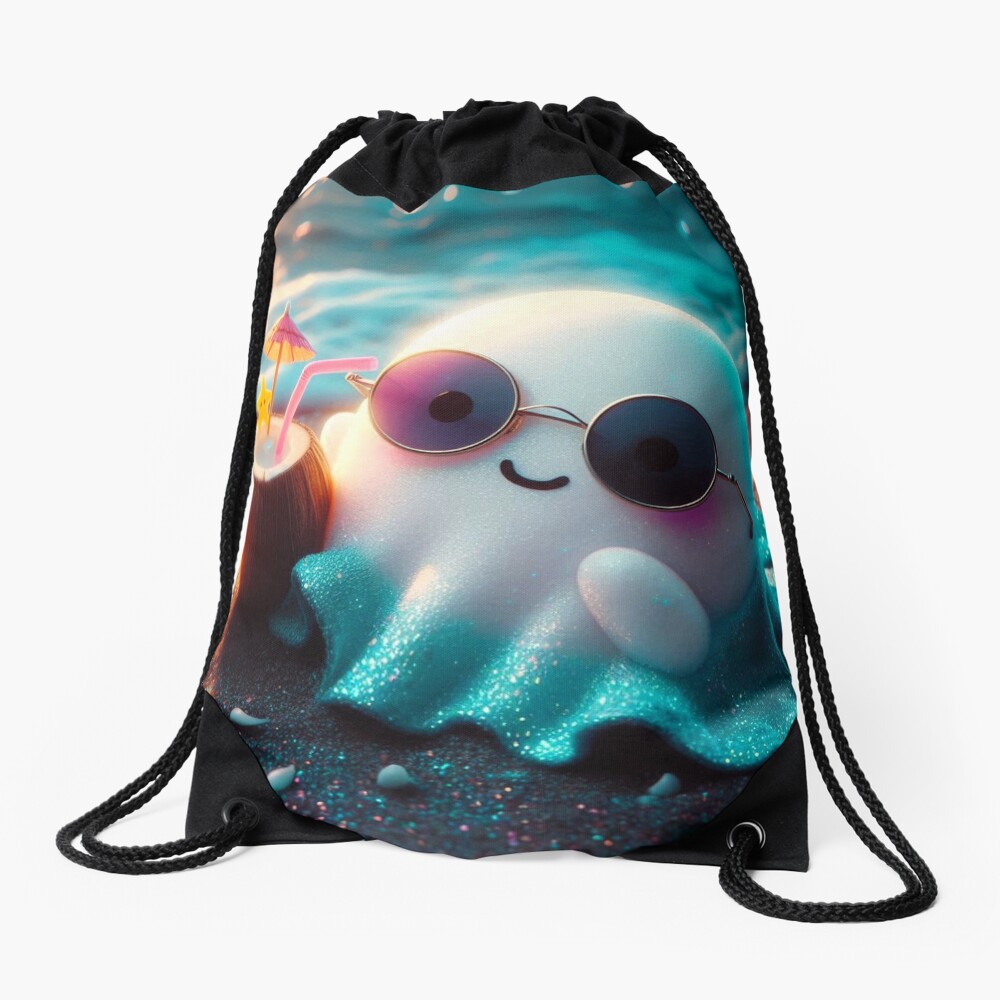 Item preview, Drawstring Bag designed and sold by NaughtyNiceArt.