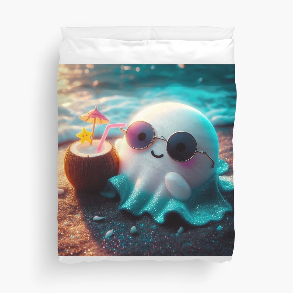 Item preview, Duvet Cover designed and sold by NaughtyNiceArt.