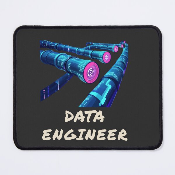Item preview, Data Engineer Pipeline Blue/Pink designed and sold by Mochasgoods.