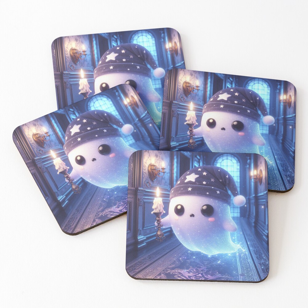 Item preview, Coasters (Set of 4) designed and sold by NaughtyNiceArt.