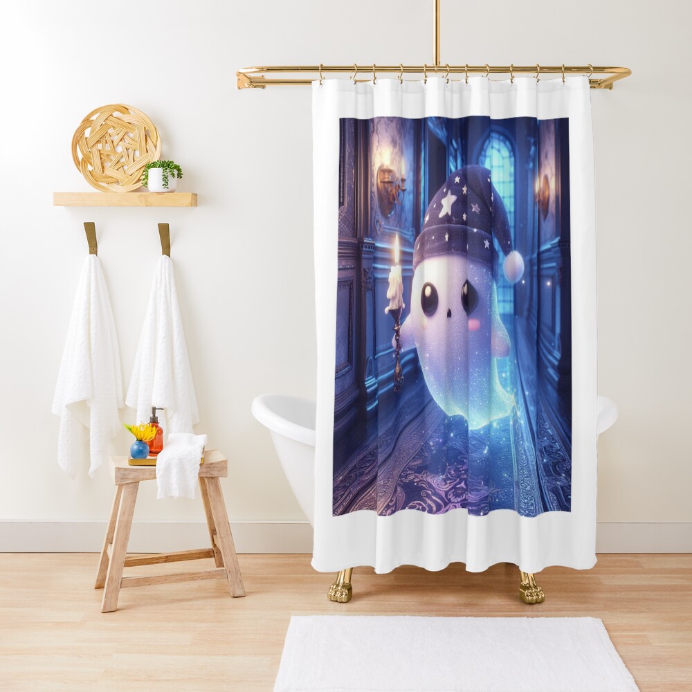Item preview, Shower Curtain designed and sold by NaughtyNiceArt.