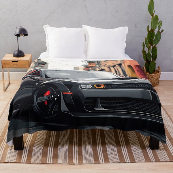 Item preview, Digital Pop Art Painting – Grey Dodge Challenger SRT IX designed and sold by AutoPopStudio.
