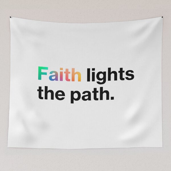 Item preview, Faith lights the path designed and sold by Meropis.