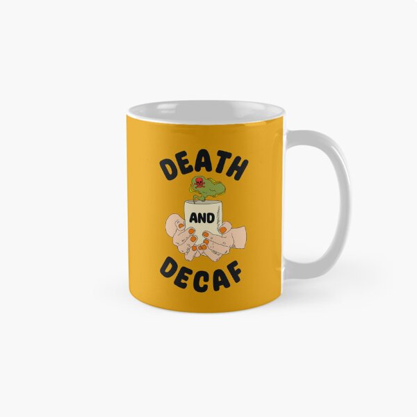 Item preview, DEATH AND DECAF (light) designed and sold by LiveSickDieIll.