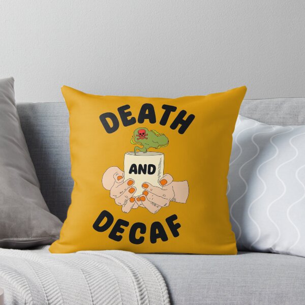 Item preview, DEATH AND DECAF (light) designed and sold by LiveSickDieIll.