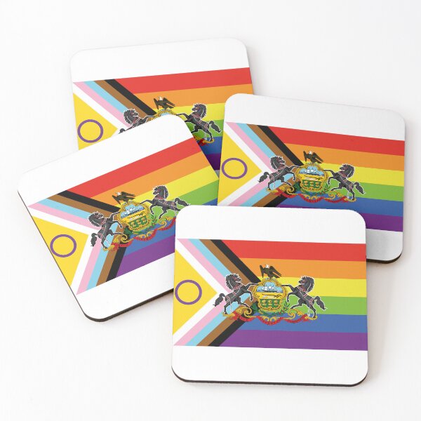 Item preview, Pennsylvania Progress Pride Intersex Flag designed and sold by WokeBespoke.