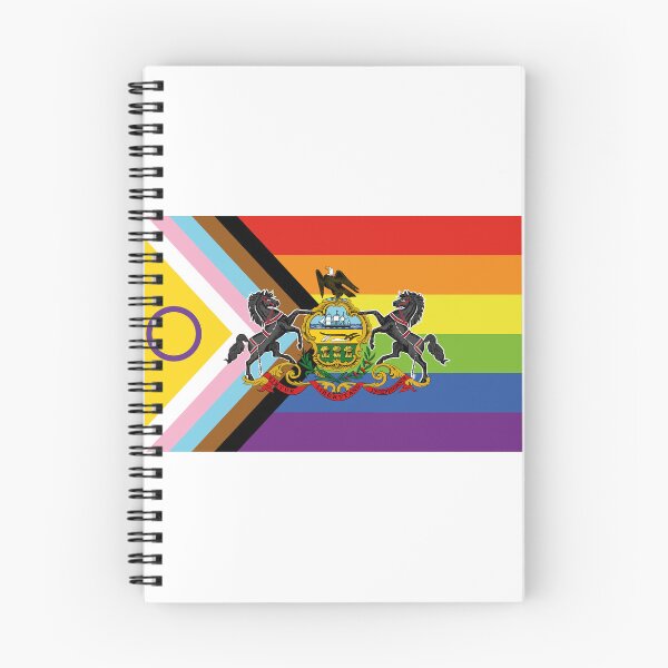 Item preview, Pennsylvania Progress Pride Intersex Flag designed and sold by WokeBespoke.