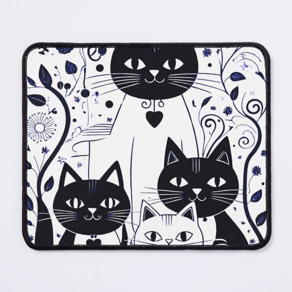 Aperçu de l'œuvre Art du chat Médée Santclaire créée et vendue par Anamcaradivine.
