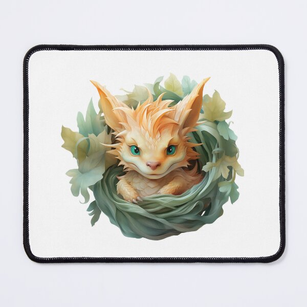 Item preview, Adorable Baby Dragon Fantasy Art Prints designed and sold by paknapat.