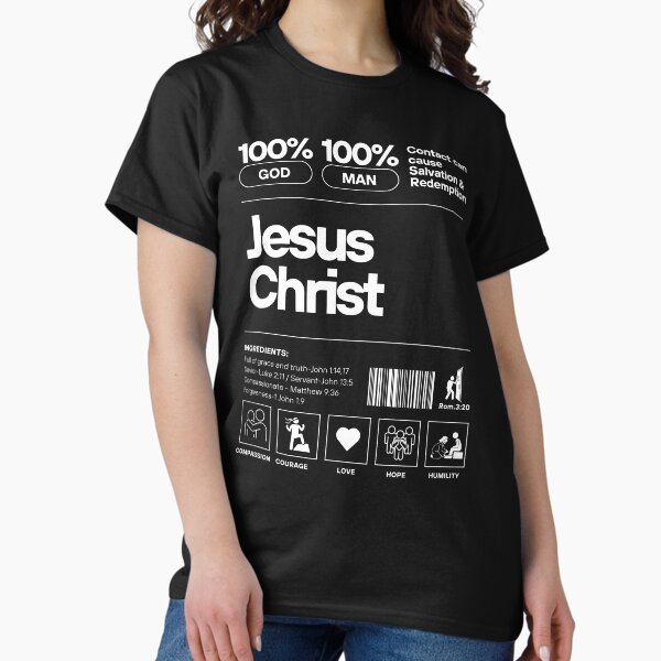 Item preview, 100% God & 100% Man designed and sold by 3Gs-Create.