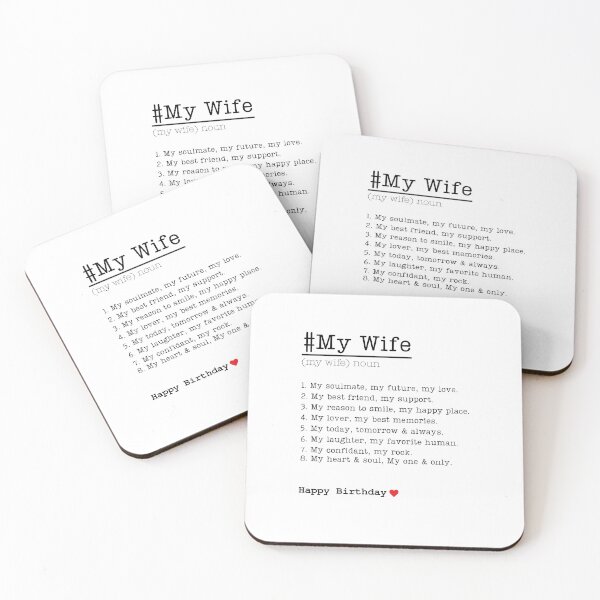 Item preview, My Wife Definition designed and sold by Alberto Dominguez.