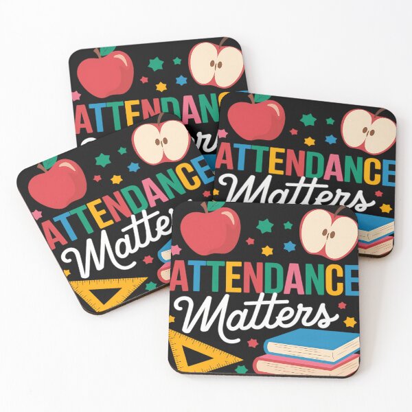 Item preview, Attendance Matters Teacher Back to School designed and sold by tearbytea.
