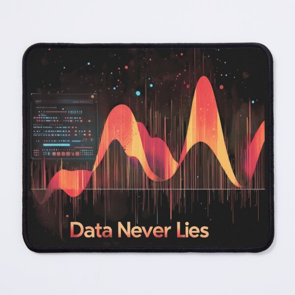 Item preview, Data Never Lies Wave designed and sold by Mochasgoods.