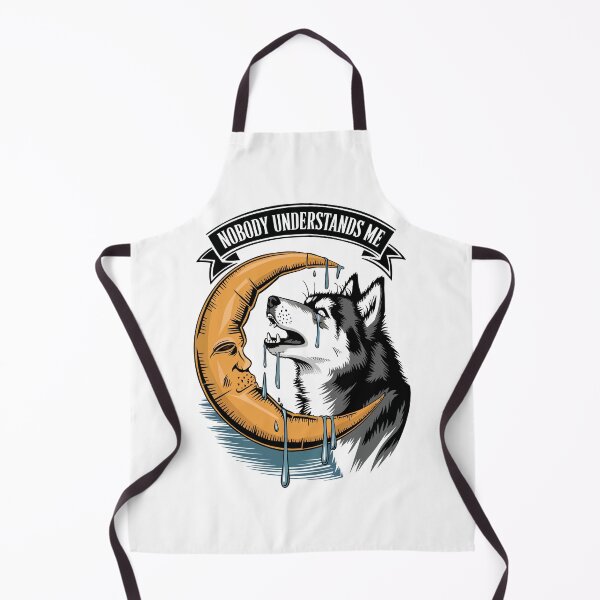Item preview, Nobody Understands Me – Sad Husky designed and sold by WildlifeInc.