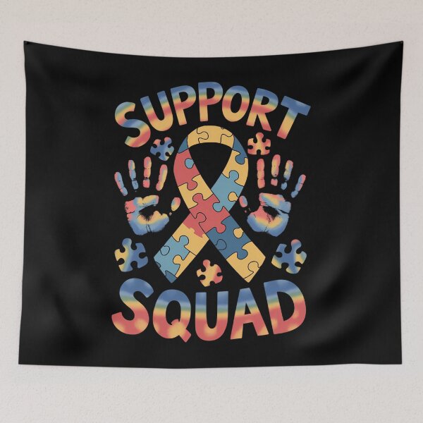 Item preview, Autism Awareness Autism Support Squad Family designed and sold by tearbytea.