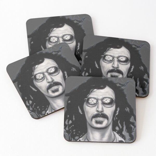 Item preview, Frank Zappa, oil on velvet by artist Jorge Torrones designed and sold by velvetify.com.