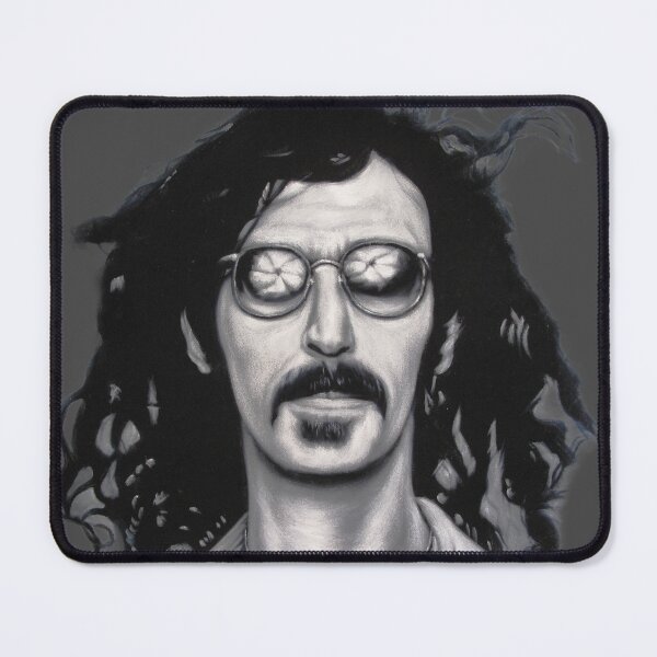 Item preview, Frank Zappa, oil on velvet by artist Jorge Torrones designed and sold by velvetify.com.