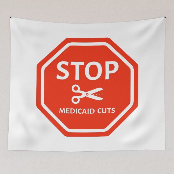 Item preview, Stop Medicaid cuts  designed and sold by Rachel the Artist .