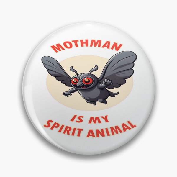 Item preview, Mothman, Spirit Animal, Funny, Cryptid designed and sold by PalmRock.