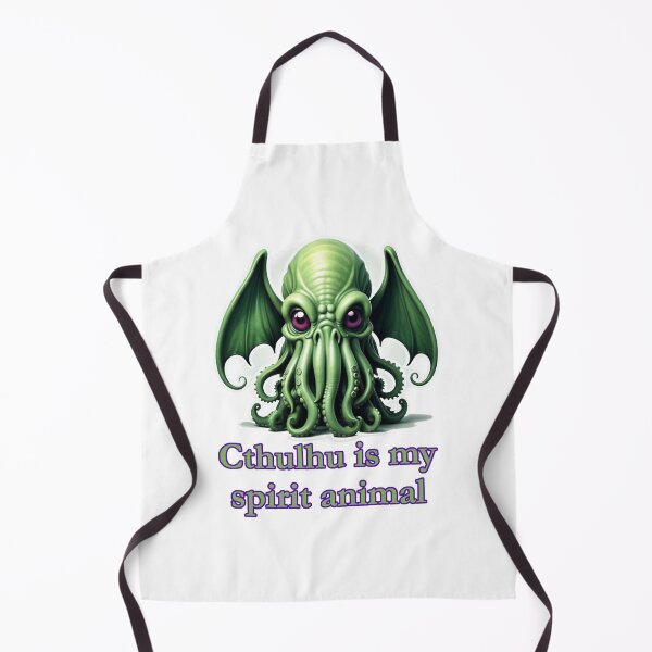 Item preview, Cthulhu is my spirit animal, cryptid, funny, scary, Old one, Lovecraft designed and sold by PalmRock.