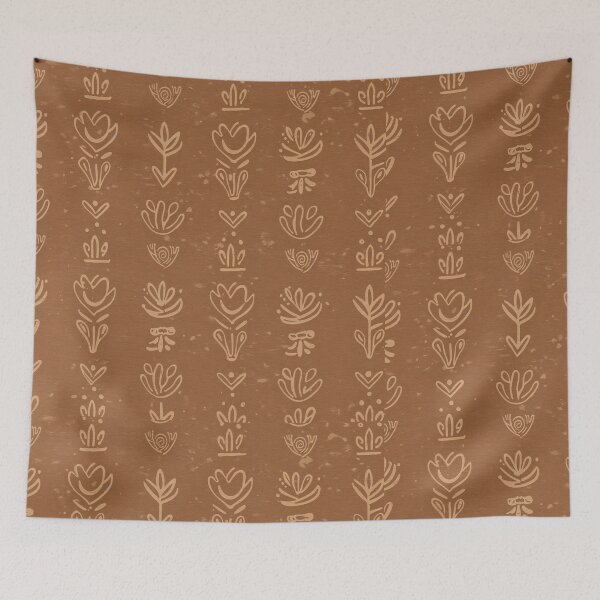 Item preview, Minimalist Folk Art Print | Rustic & Natural Design designed and sold by Collision19.
