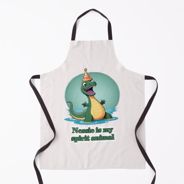 Item preview, Nessie is my spirit animal funny cryptid loch ness monster designed and sold by PalmRock.