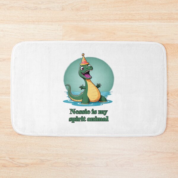Item preview, Nessie is my spirit animal funny cryptid loch ness monster designed and sold by PalmRock.