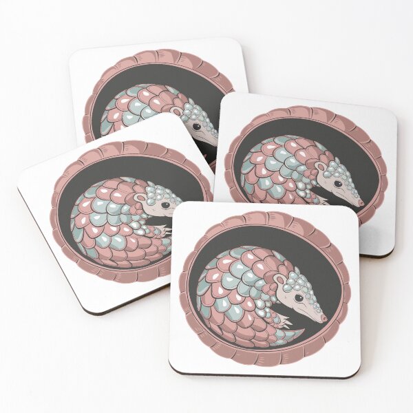 Item preview, Pangolin Scaled Animal – Unique Wildlife Conservation Art designed and sold by WildlifeInc.