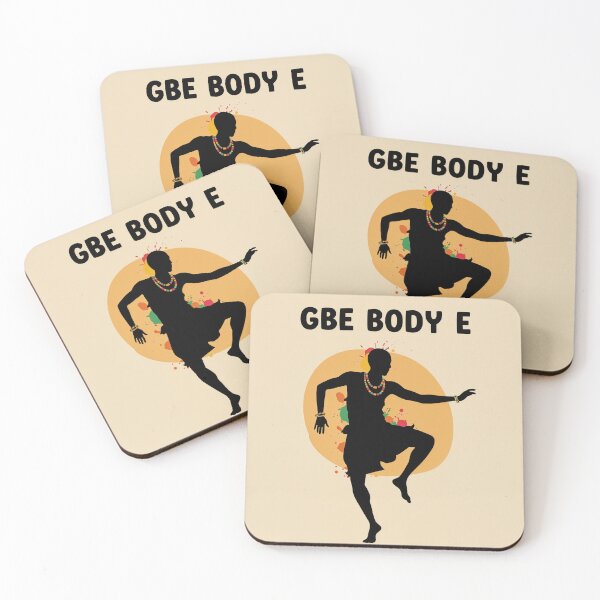 Item preview, Gbe Body E – Afrobeats Dance Vibes designed and sold by Collision19.