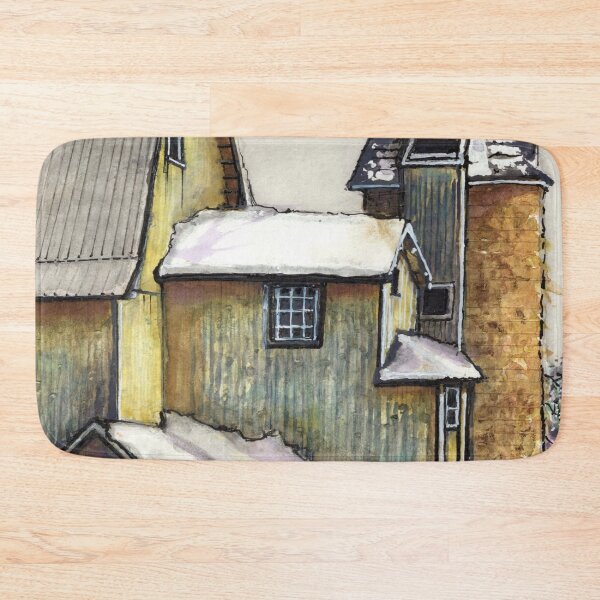Item preview, Farm Buildings in Winter designed and sold by Gregg Brown.