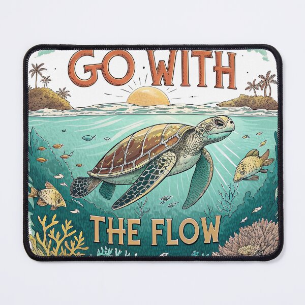 Item preview, GO WITH THE FLOW  designed and sold by WILDWEAR COLLECTION.