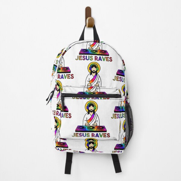 Item preview, Jesus Raves DJ Rainbow designed and sold by KatelynMitalski.