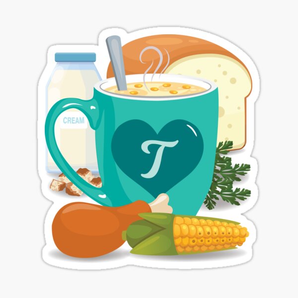 Artikel-Vorschau von Alphabet Soup T - AQUA, designt und verkauft von JazzyFX.