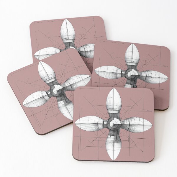 Item preview, Giant Ship Propeller Gridded designed and sold by Mochasgoods.