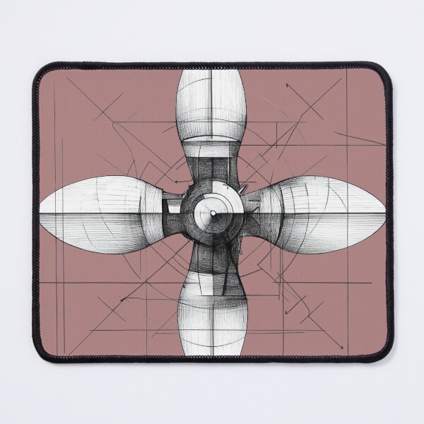 Item preview, Giant Ship Propeller Gridded designed and sold by Mochasgoods.