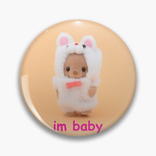 Item preview, im baby - calico critter designed and sold by Designsbyshoshi.