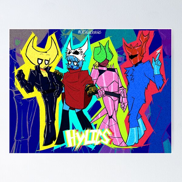 Vista previa del artículo con la obra «Elenco de Hylics», diseñado y vendido por captaincrungus.